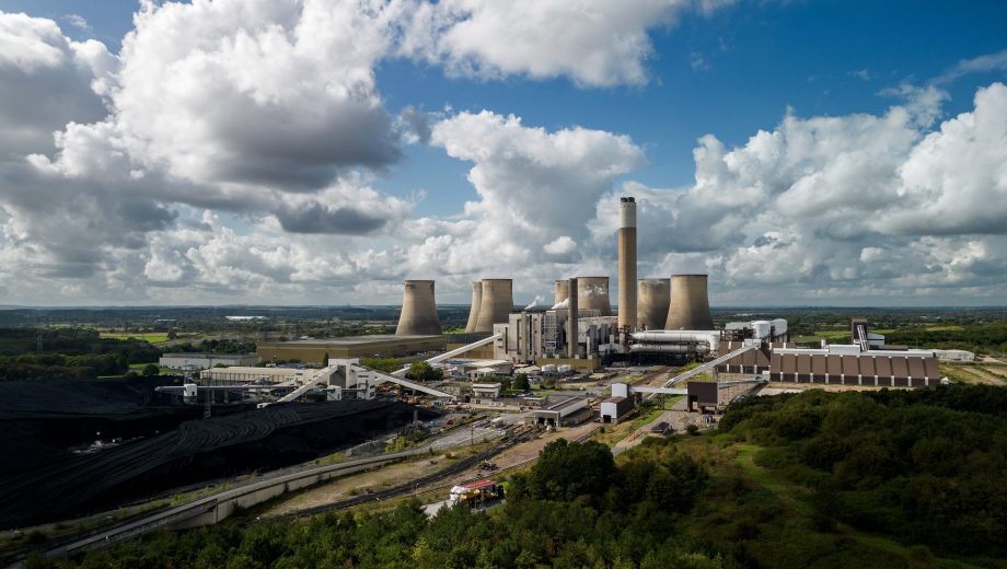 Energy Sector photography Uniper Ratcliffe Power Station Nottingham Derby Corporate photographers Page One