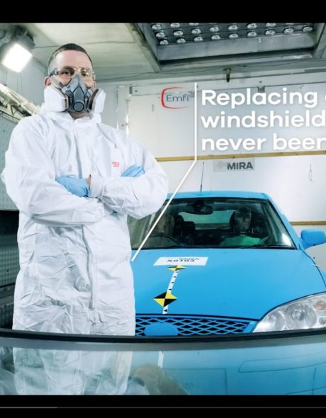 Automotive training video production for 3M windscreen adhesive by UK video producers Page One